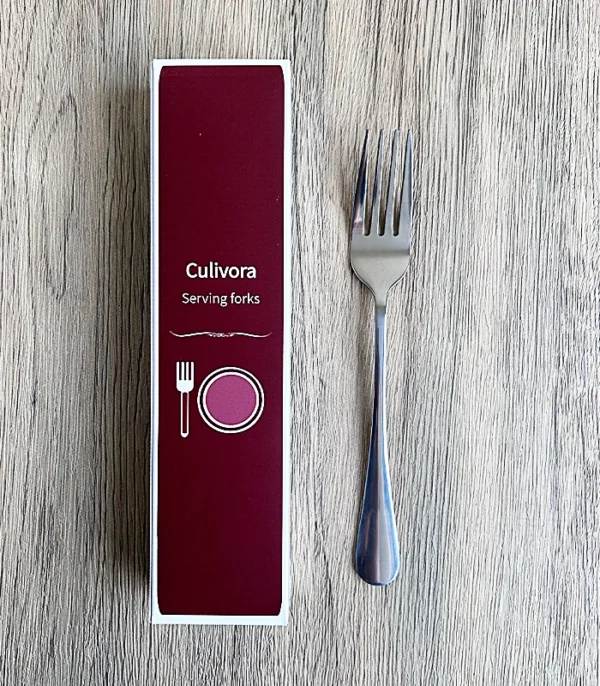 CULIVORA Serving Forks Stainless Steel